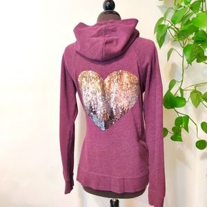 Victoria Secret full zip Hoodie Jacket M